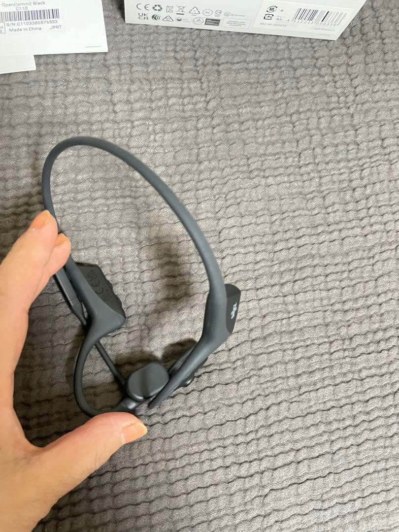 Shokz Open Comm2 C110 骨伝導イヤホン USED美品