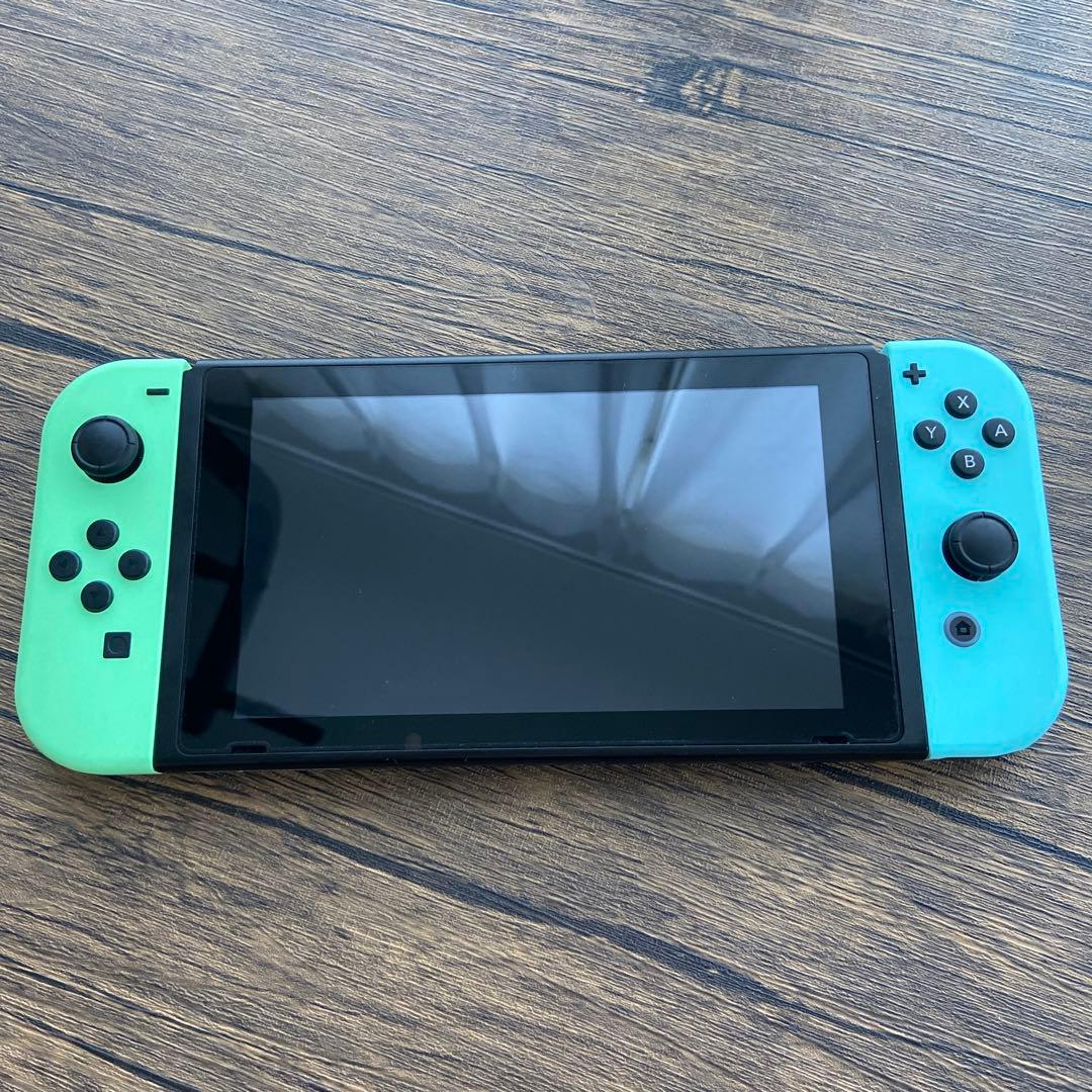 箱にシミがある為値下げ！任天堂Switch どうぶつの森Switch本体セット
