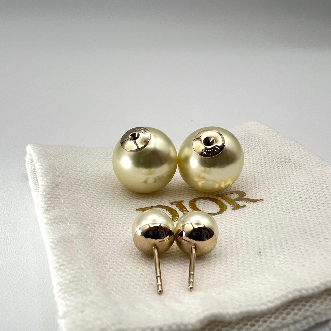 【美品】✨Dior Tribales ディオール トライバル ピアス パール✨