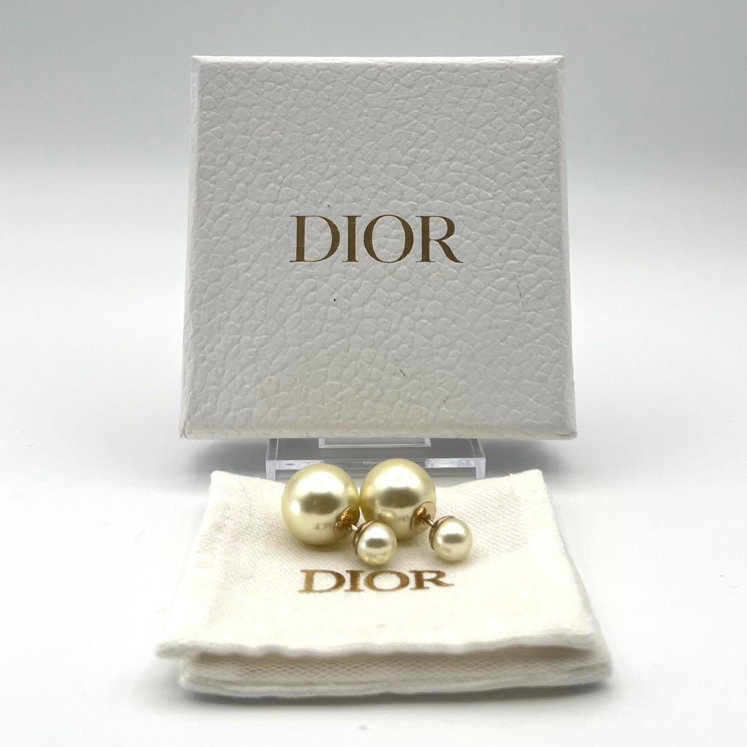 【美品】✨Dior Tribales ディオール トライバル ピアス パール✨