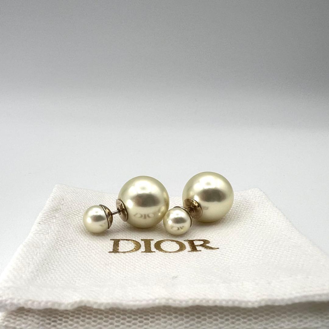 【美品】✨Dior Tribales ディオール トライバル ピアス パール✨