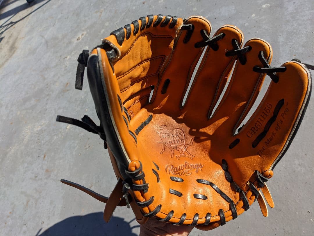ローリングス　投手用　軟式用グラブ
