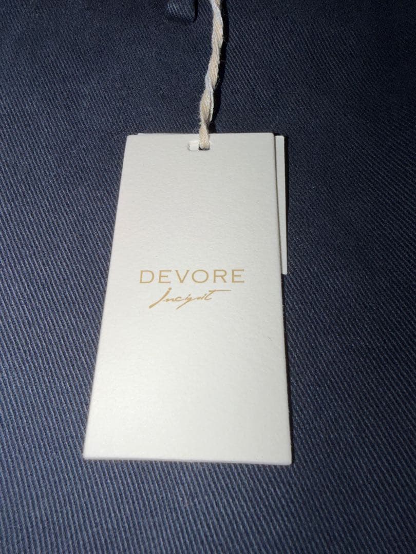 【新品未使用】DEVORE Incipit デヴォレ インチピット コットン