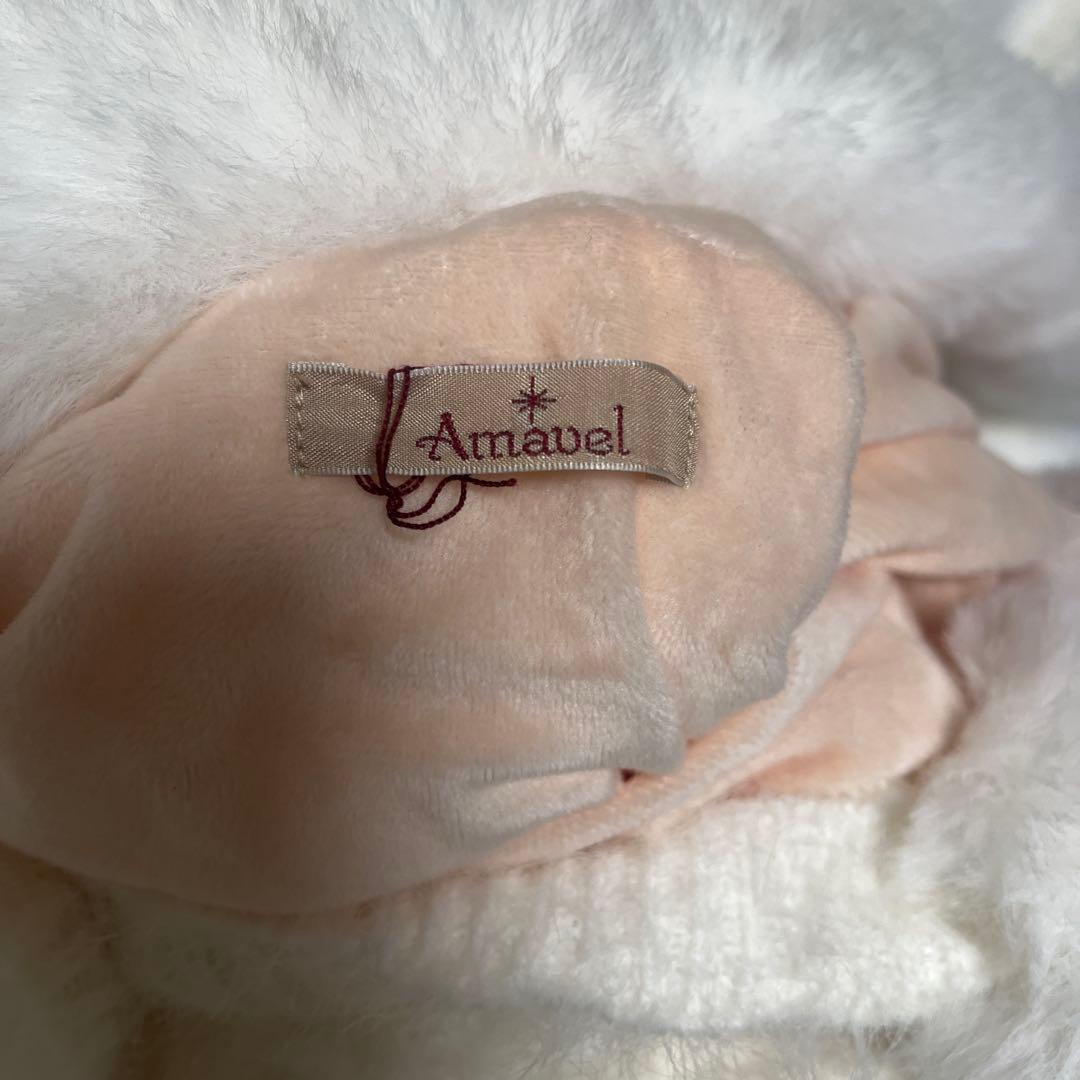 値下げok amavel ニットポンチョ