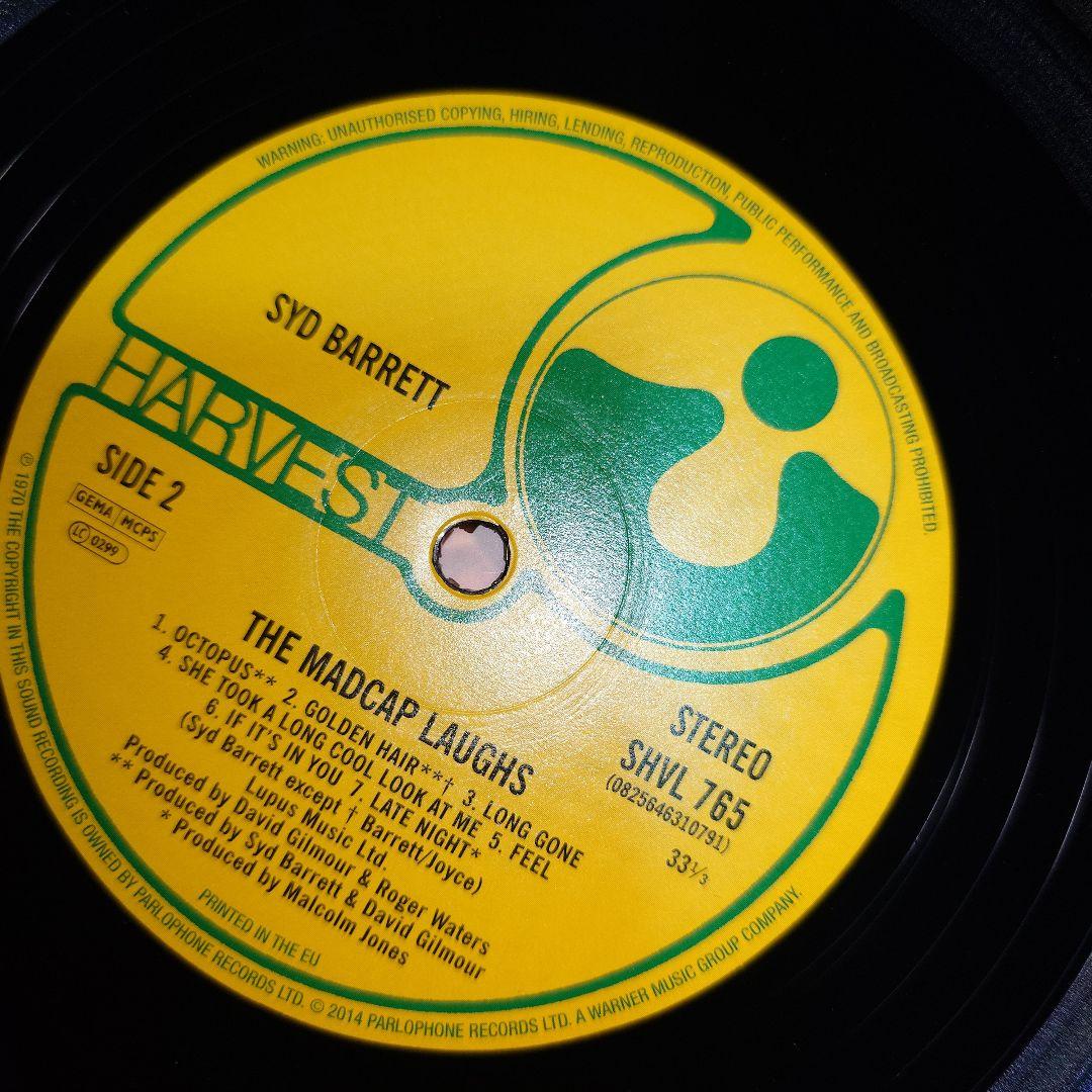 洋楽 Syd Barrett THE MADCAP LAUGHS BARRETT