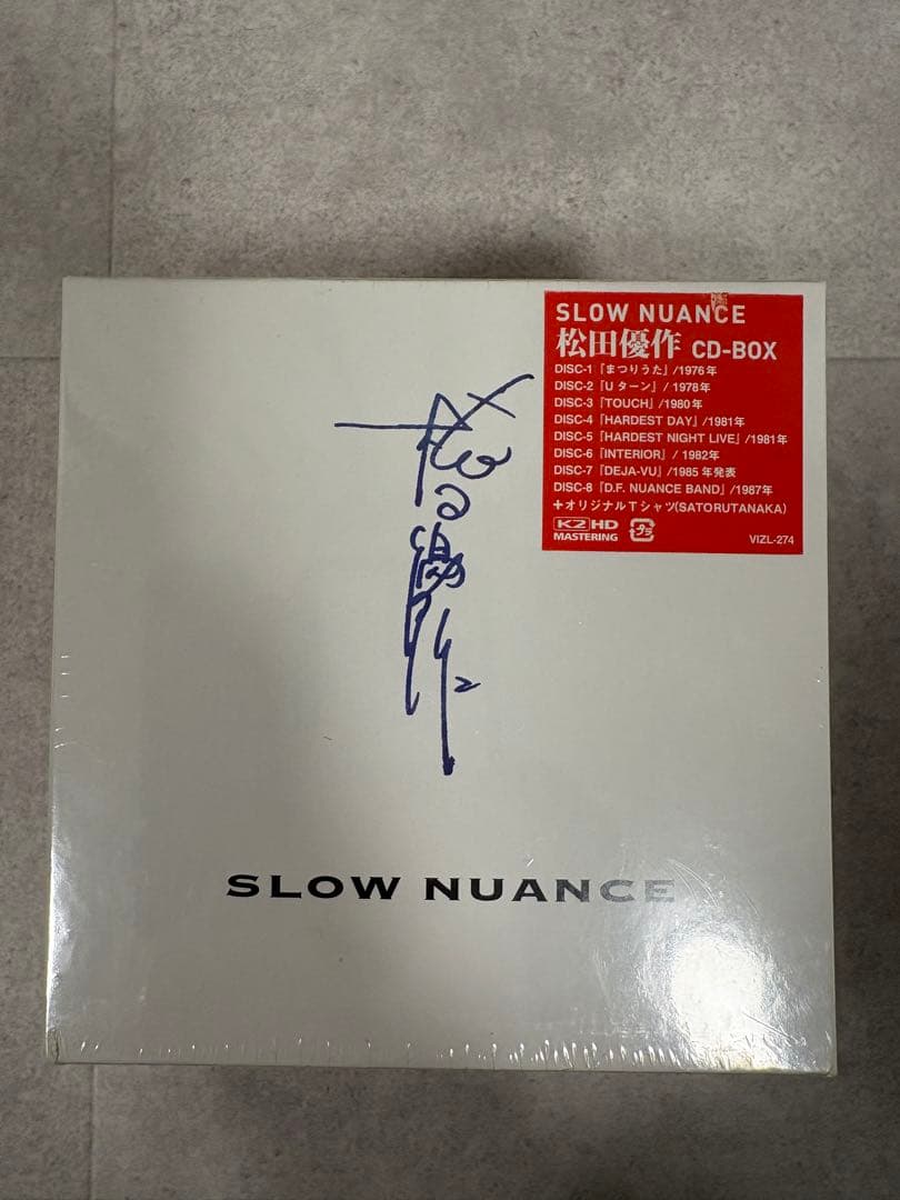 （CDBOX+Tシャツ）松田優作　SLOW NUANCE