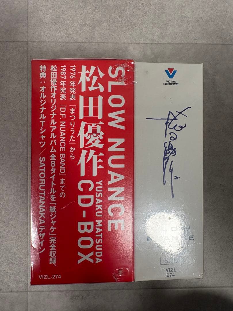 （CDBOX+Tシャツ）松田優作　SLOW NUANCE