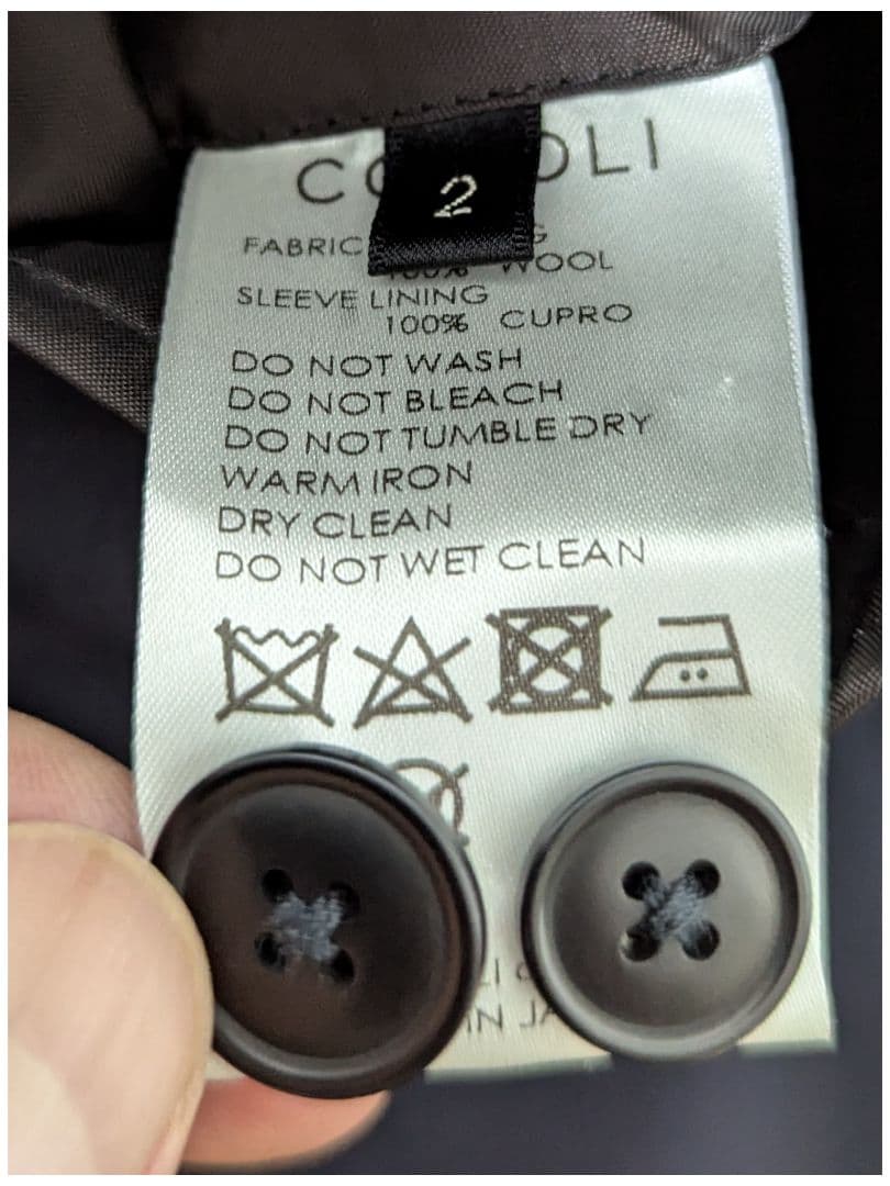 comoli　セットアップ　スーツ