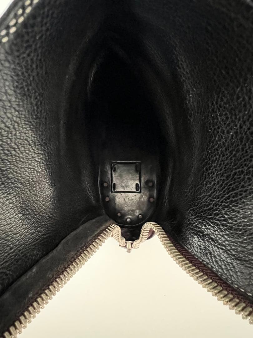 美品GUIDI 788Z バックジップブーツ ダブルソール サイズ42