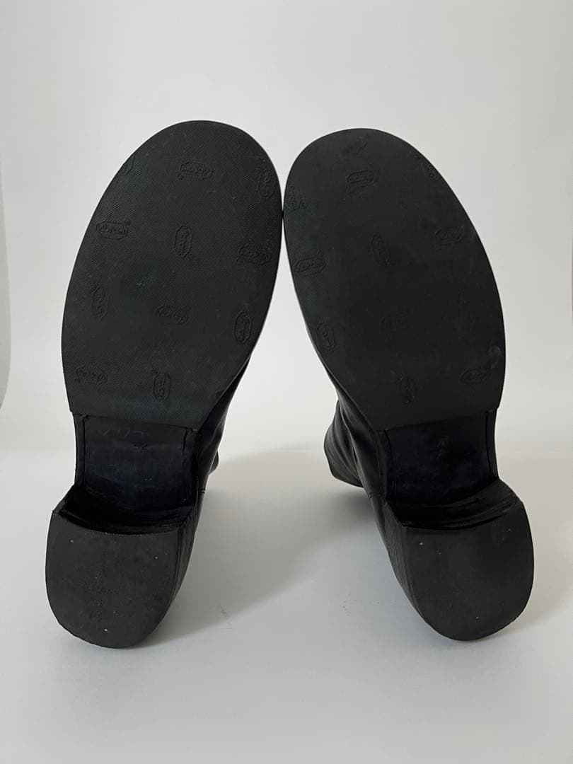 美品GUIDI 788Z バックジップブーツ ダブルソール サイズ42