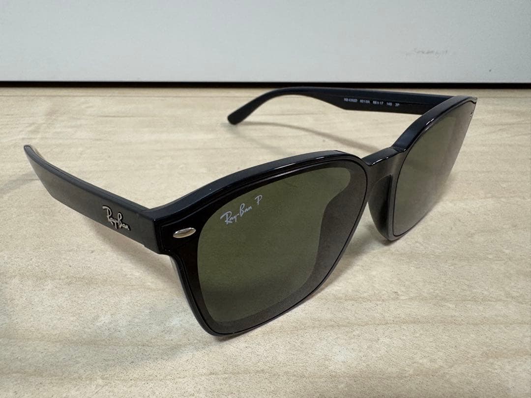 レイバン 偏光サングラス RB4392D ブラック 美品