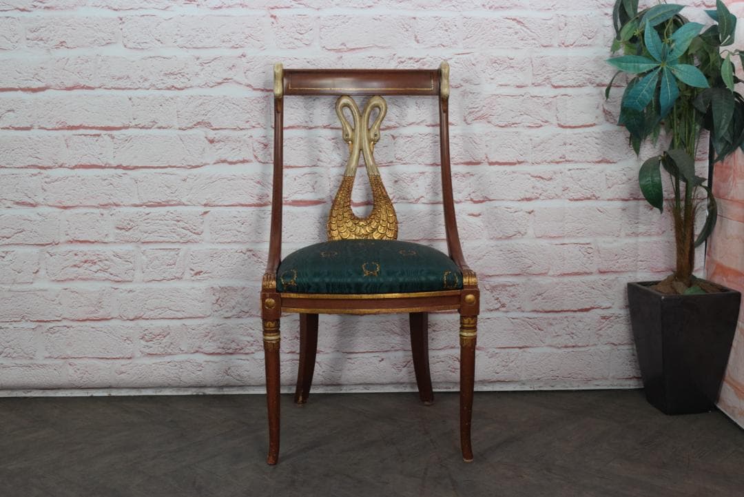 Casa Padrino・カーサ・パドリー・ バロック様式 スワンチェア　E