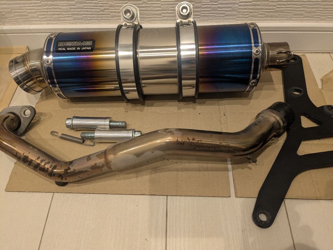 リード125JK12 ビームスマフラー政府認証