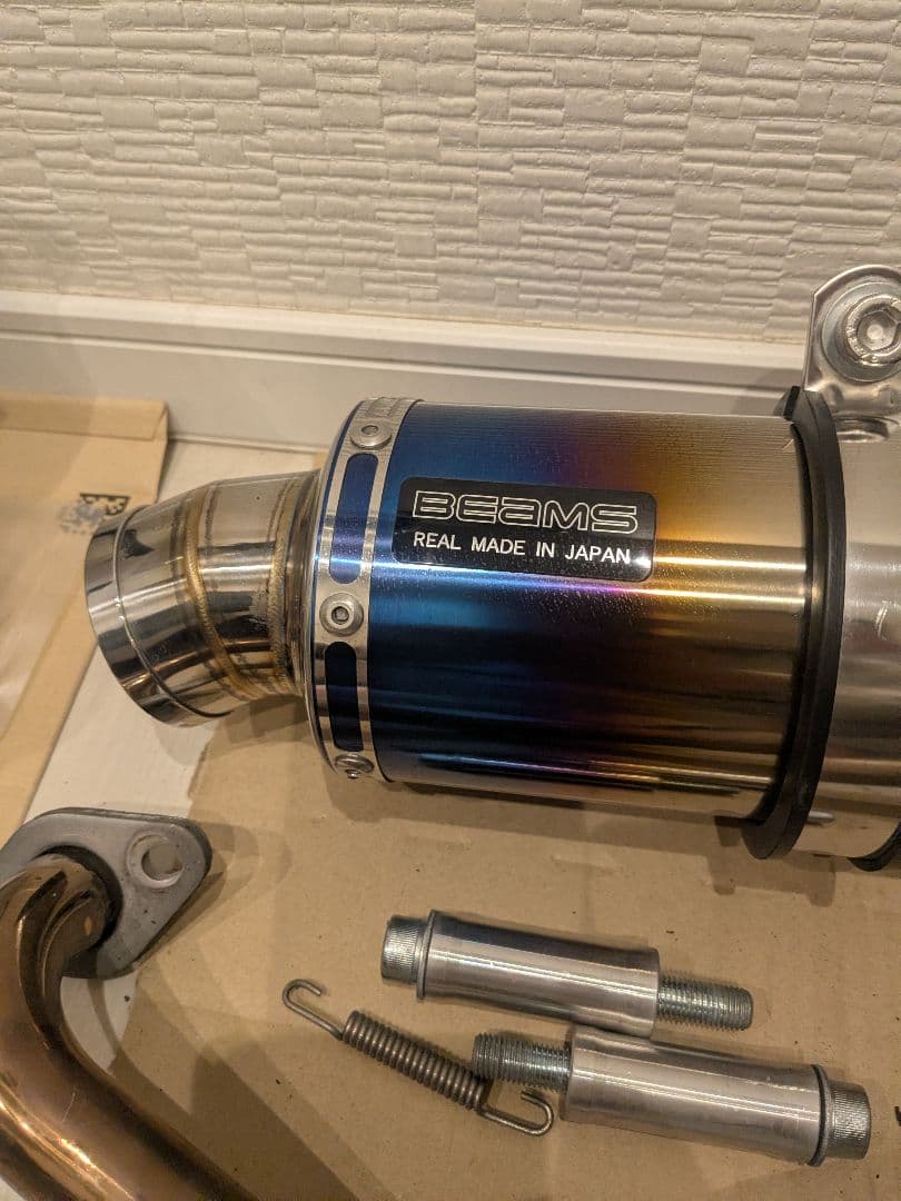 リード125JK12 ビームスマフラー政府認証