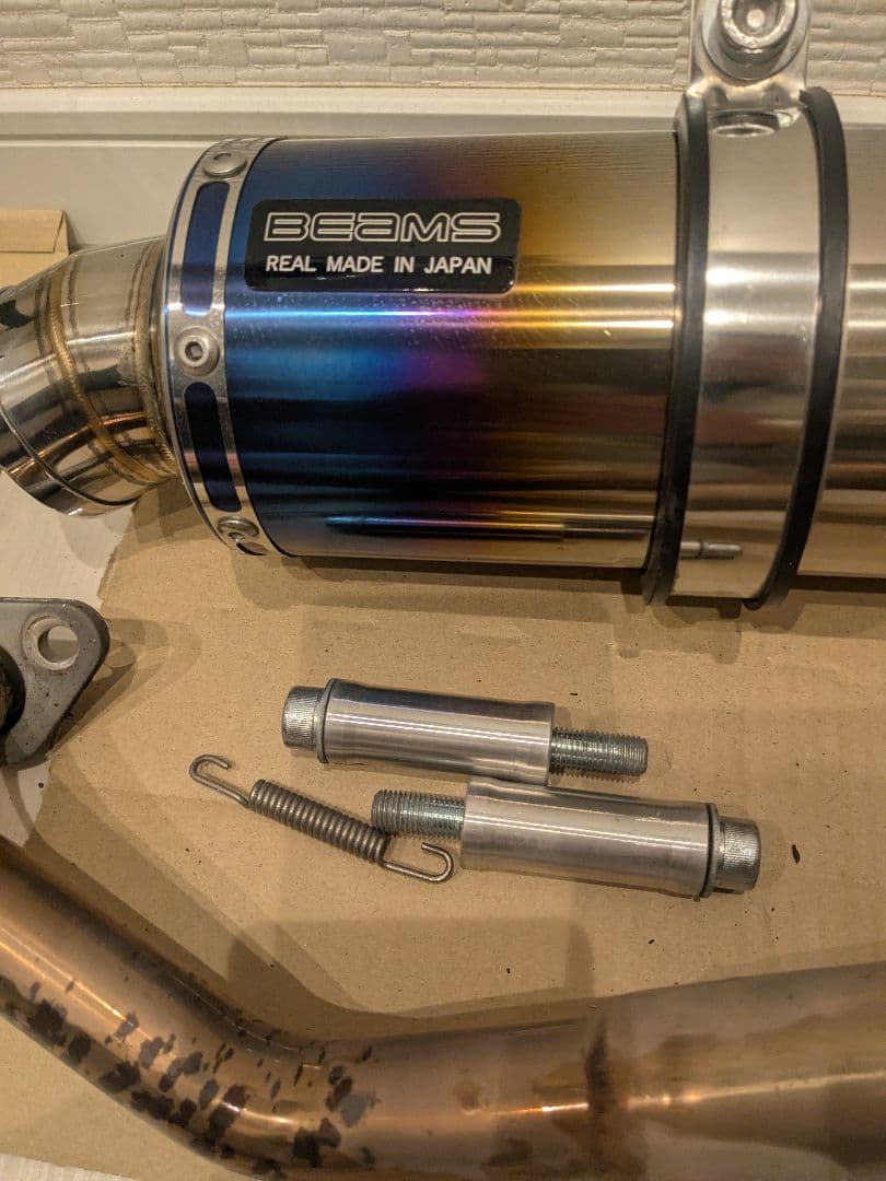 リード125JK12 ビームスマフラー政府認証