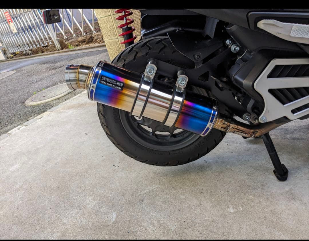 リード125JK12 ビームスマフラー政府認証