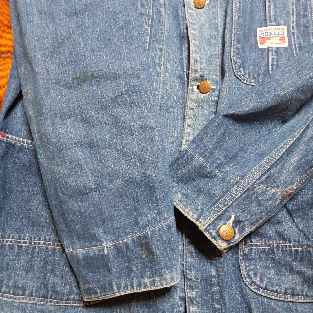 50s PIONEER デニム カバーオール オンブック級　モンゴメリーワード社
