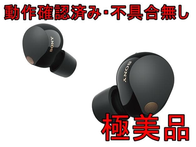 【極美品】SONY WF-1000XM5 ワイヤレスイヤホン ブラック