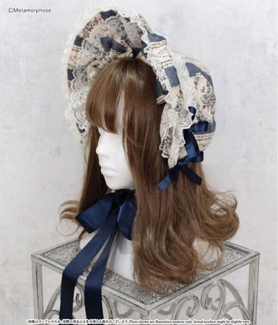 メタモルフォーゼ アンティークブーケ ロイヤルブルー プラスサイズ