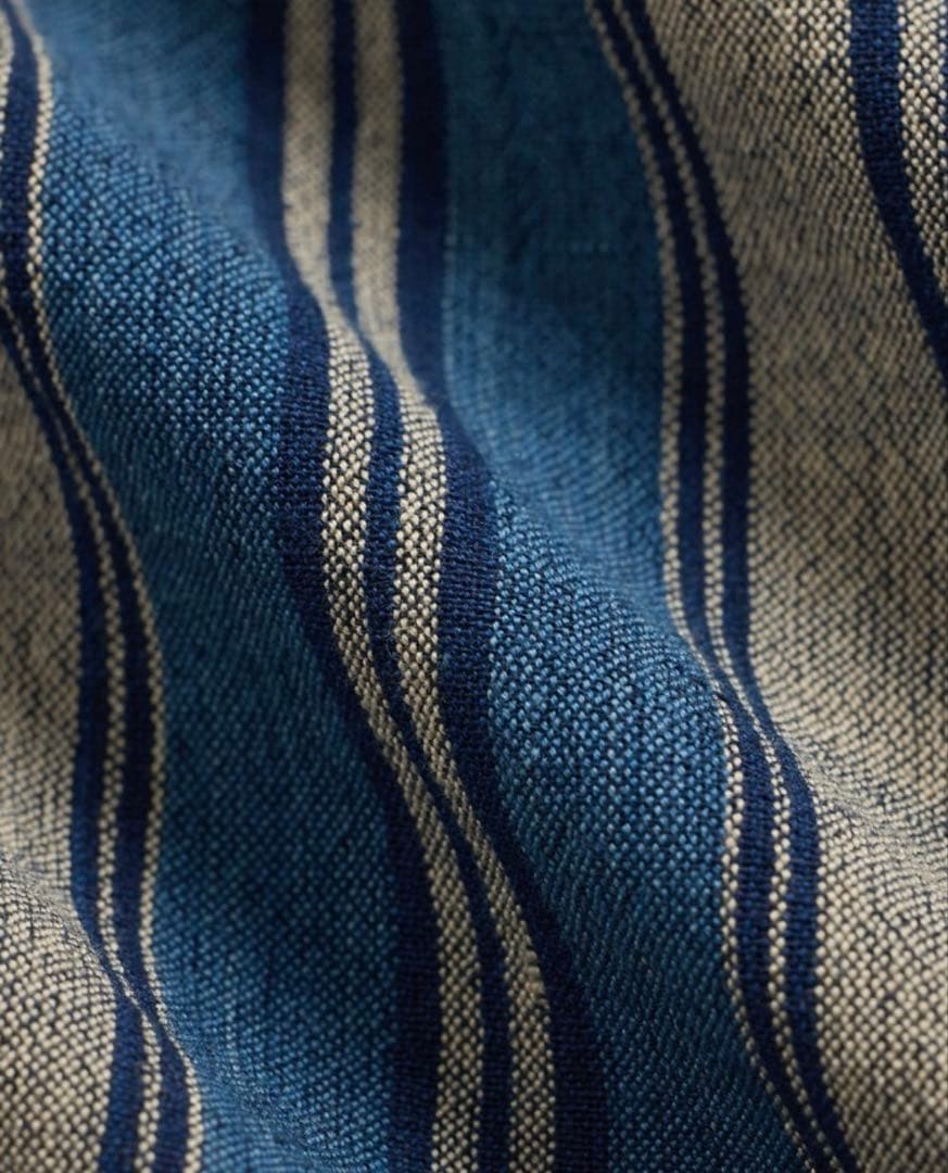 新品*RRL*ハンドウーブン ストライプド コットン スカーフ*ダブルアールエル