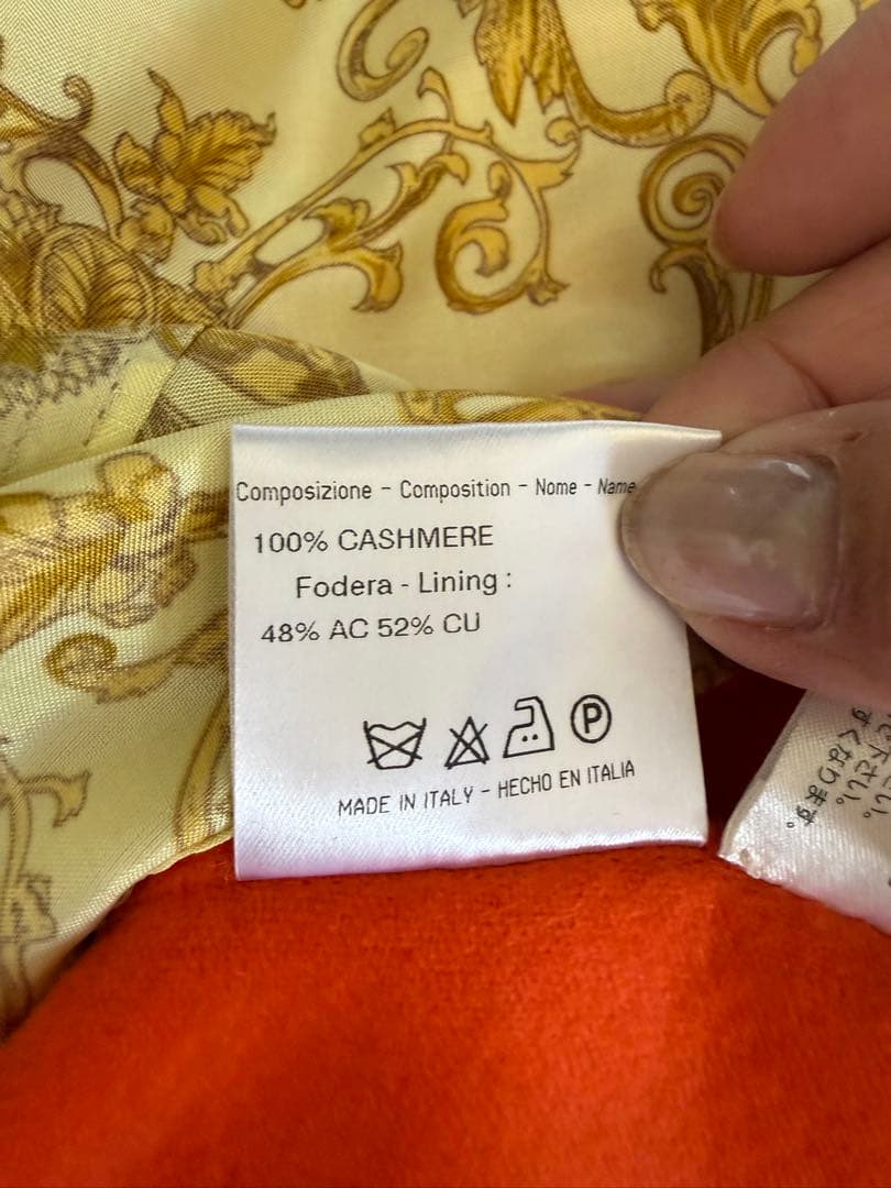 ブリオーニ（Brioni）カシミヤ100%コート