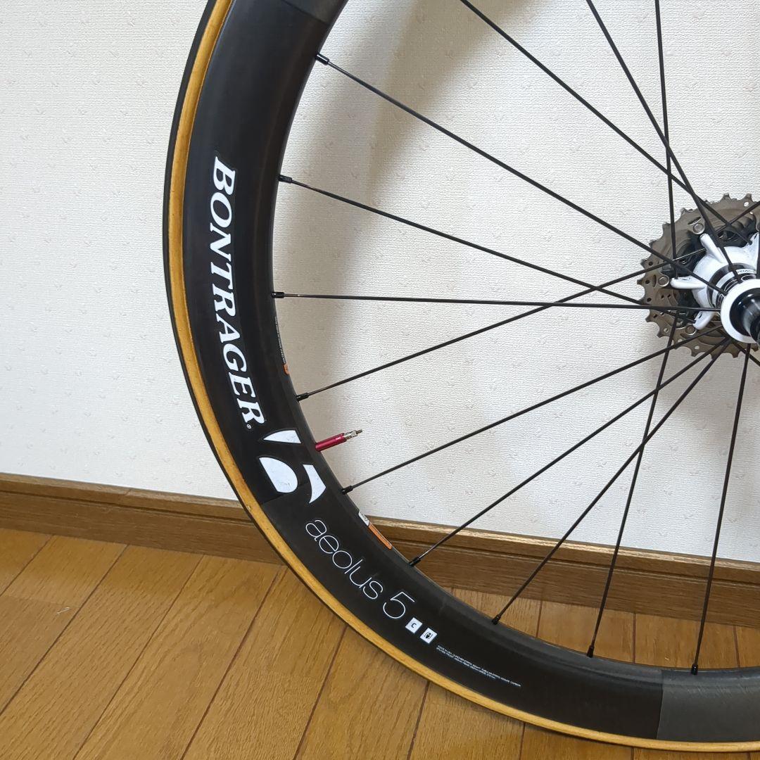 ボントレガーアイオロス 5 チューブラー前後タイヤホイールセット