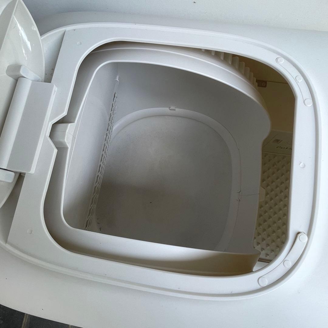 Pety 猫用自動トイレ ホワイト/ホワイト