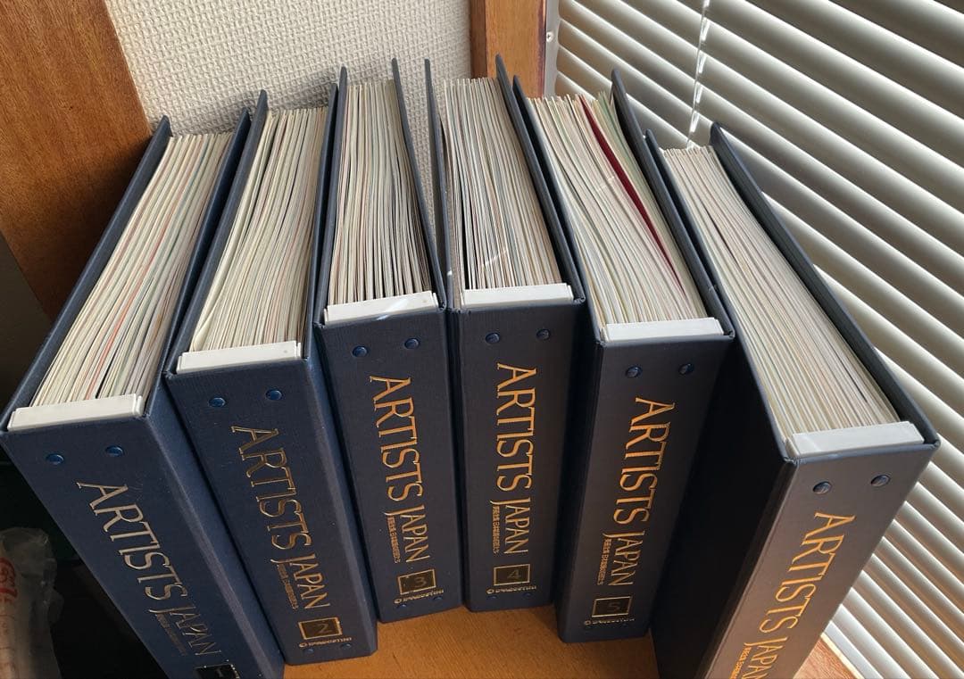 アーティストジャパン全60号　デアゴスティーニ　特製バインダー付き