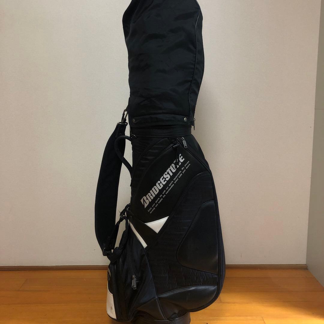 ブリヂストン BRIDGESTONE キャディバッグ ブラック フード付き
