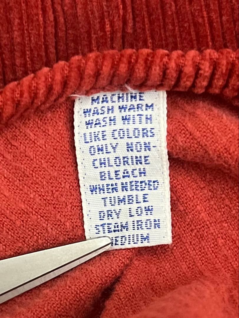 90s Polo Ralph Lauren ハーフジップ　コーデュロイ　XL