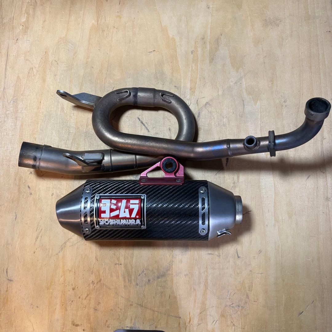 と*も様 希少　USヨシムラ RS-2 フルエキゾースト Z125PRO カーボ