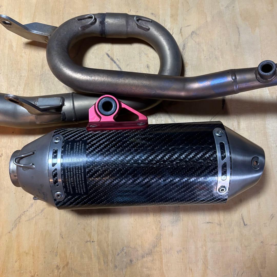 と*も様 希少　USヨシムラ RS-2 フルエキゾースト Z125PRO カーボ