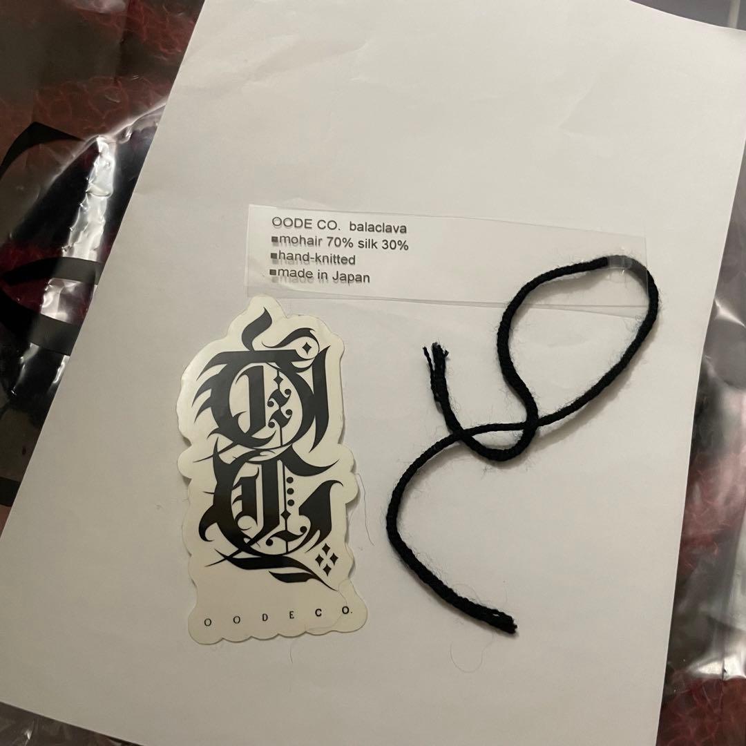 帽子 OODE CO. oodeco COTTON CANDY RED