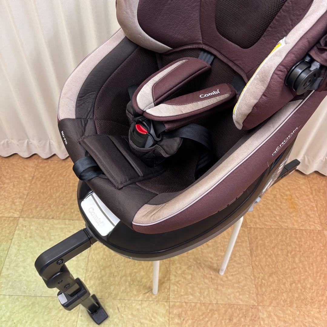 クリーニング済☆綺麗☆　コンビ　ネルーム　ISOFIX　エッグショック　ブラウン
