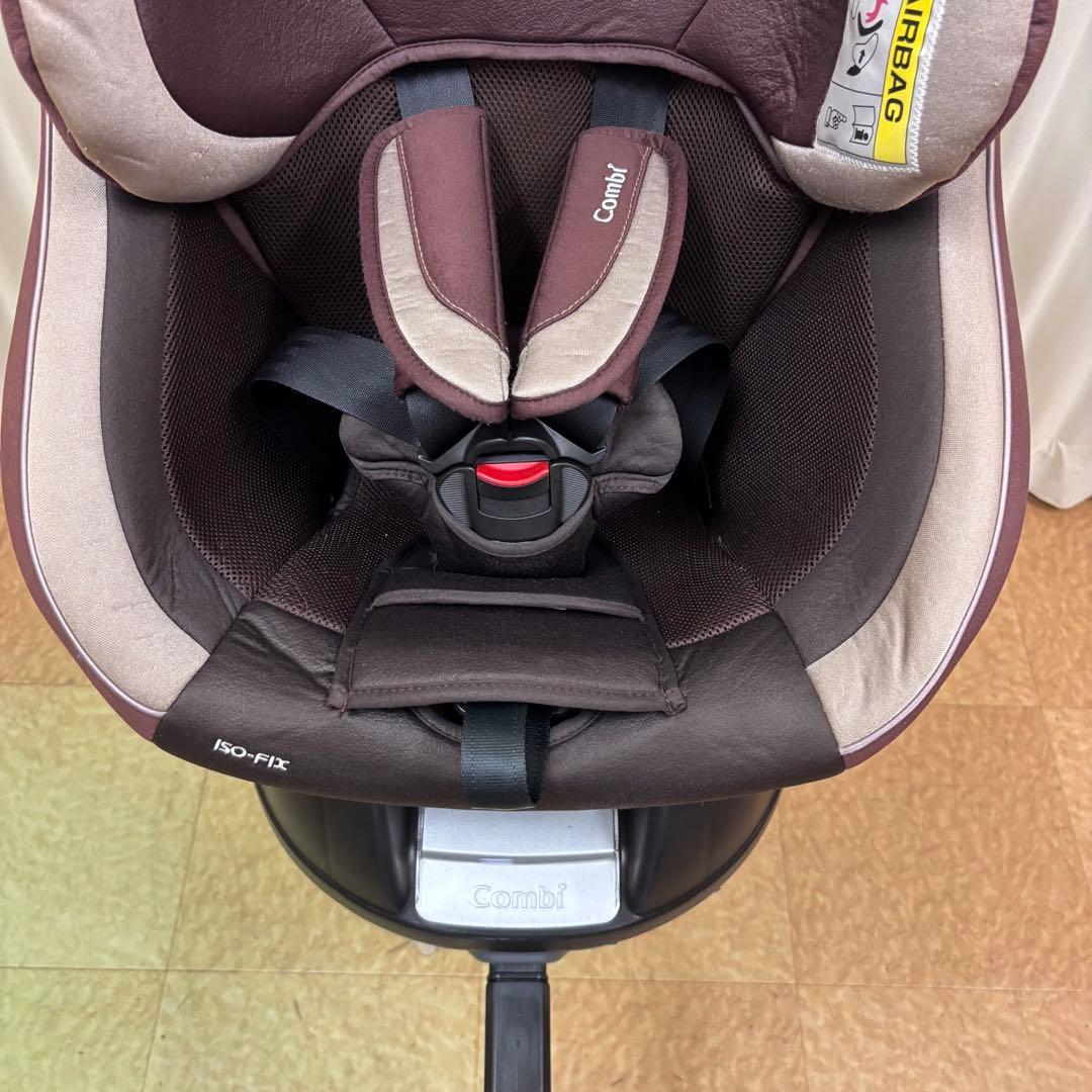 クリーニング済☆綺麗☆　コンビ　ネルーム　ISOFIX　エッグショック　ブラウン