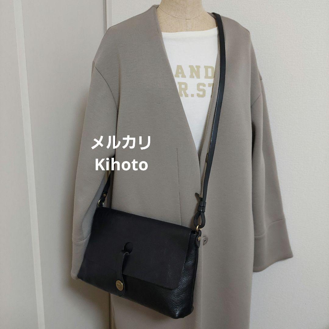 イルビゾンテ ILBISONTE ショルダー 黒 スクエア