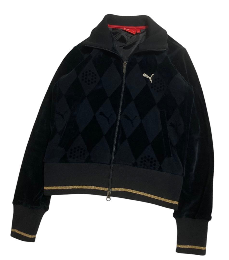 00sPUMA定価6万✴︎ベロアy2kトラックJKフェアリーグランジパンクロック