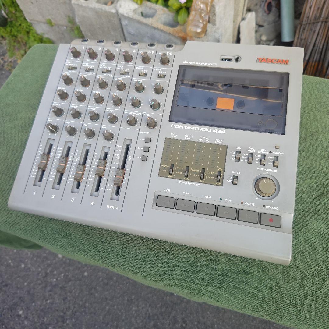 TASCAM PORTASTUDIO 424 マルチトラックレコーダー動作未確認