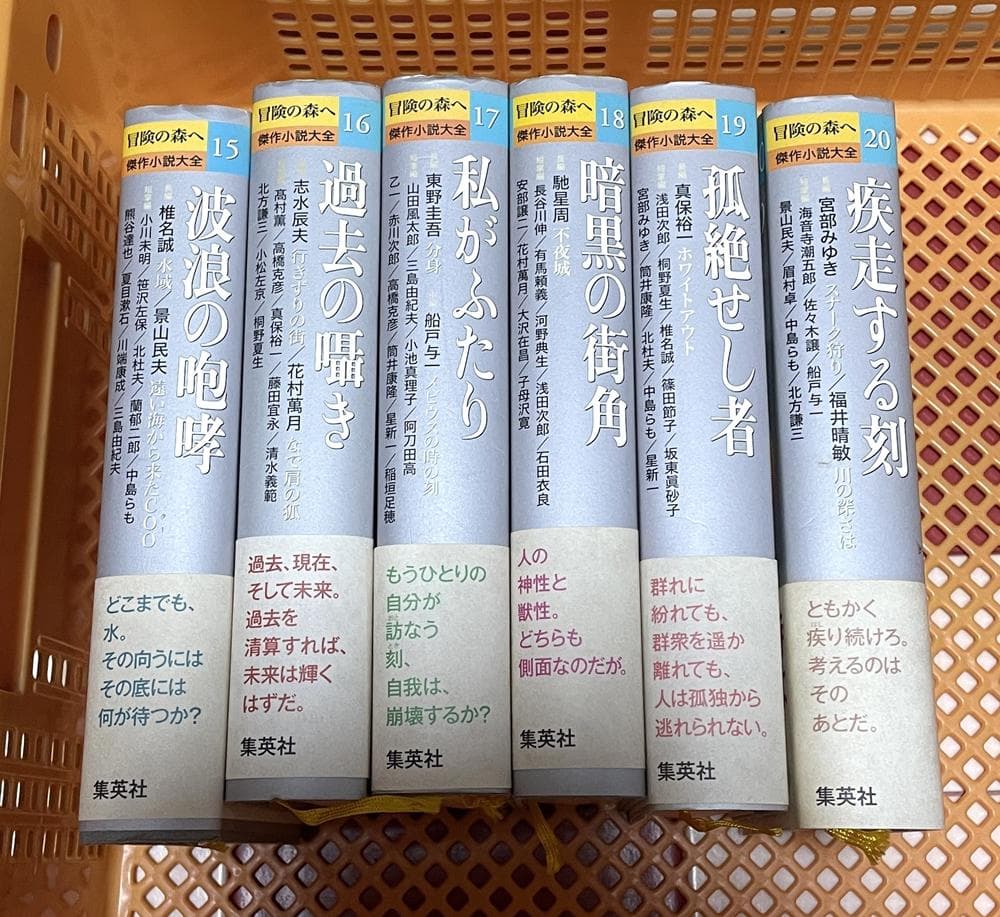 冒険の森へ　傑作小説大全　全20巻の内18冊（2・4巻欠）