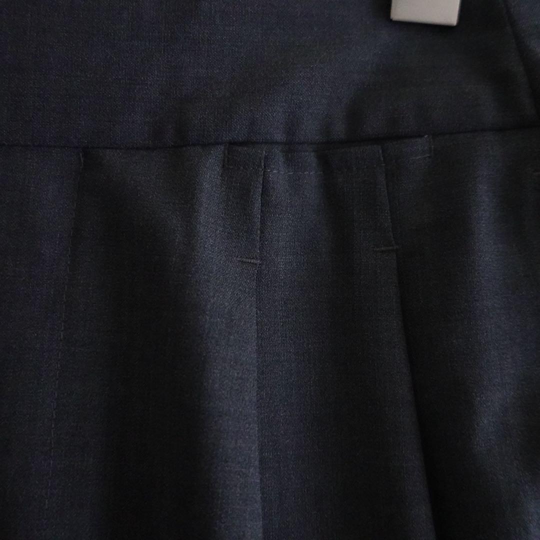 【イタリア製】Entre Amis ウールグルカトラウザーズ　グレー　46