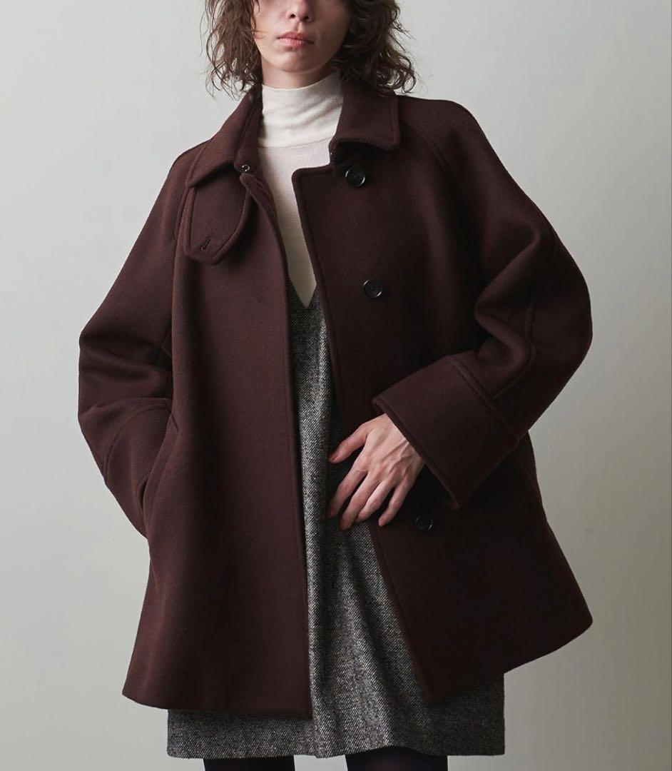 Steven Alan スティーブンアラン　ウールビーバーテントショートコート