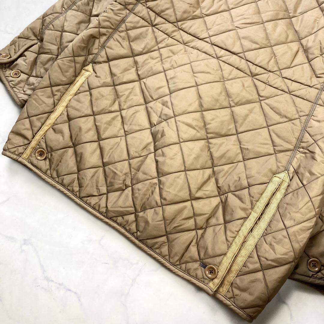 美品 45rpm プリマロフト キルティング ウエストブラウジングコート 3