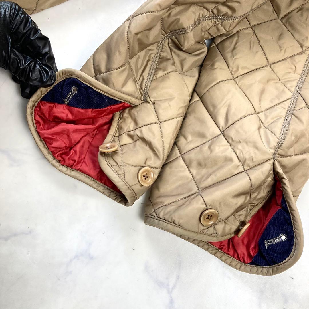 美品 45rpm プリマロフト キルティング ウエストブラウジングコート 3