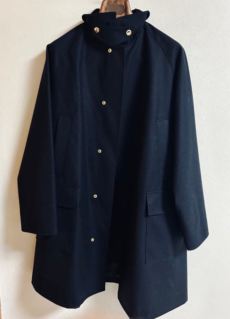 新品　タグ　MACKINTOSH PHILOSOPHY ブラックチェスターコート