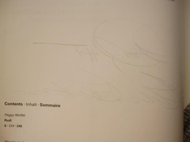 The Rudi Gernreich book　直筆サイン入り　signed