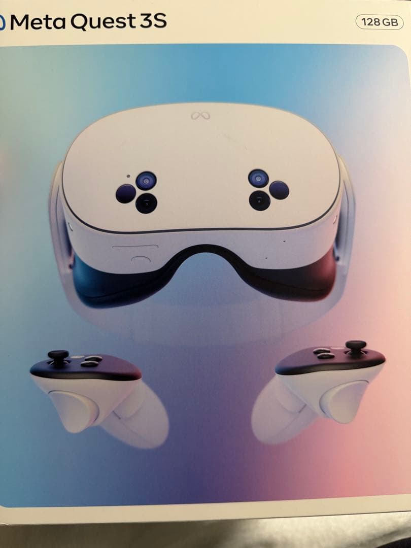  Quest 3s 128GB VR ヘッドセット 合計３回使用