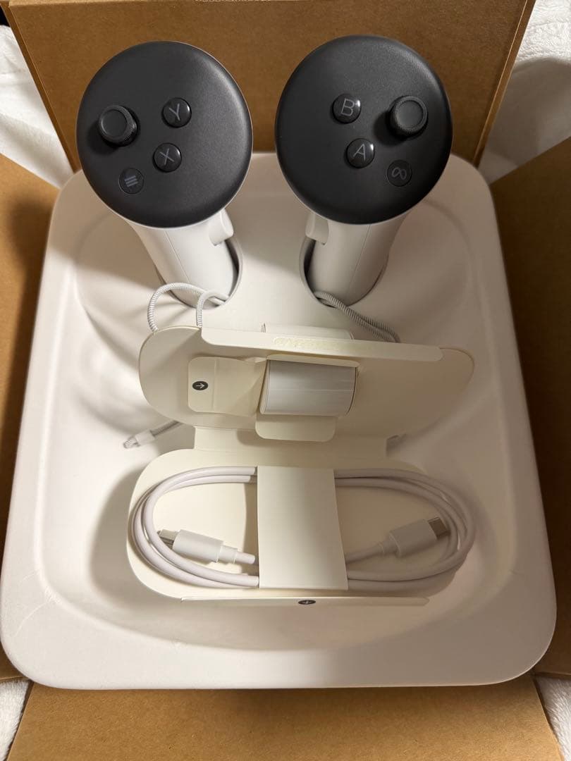  Quest 3s 128GB VR ヘッドセット 合計３回使用