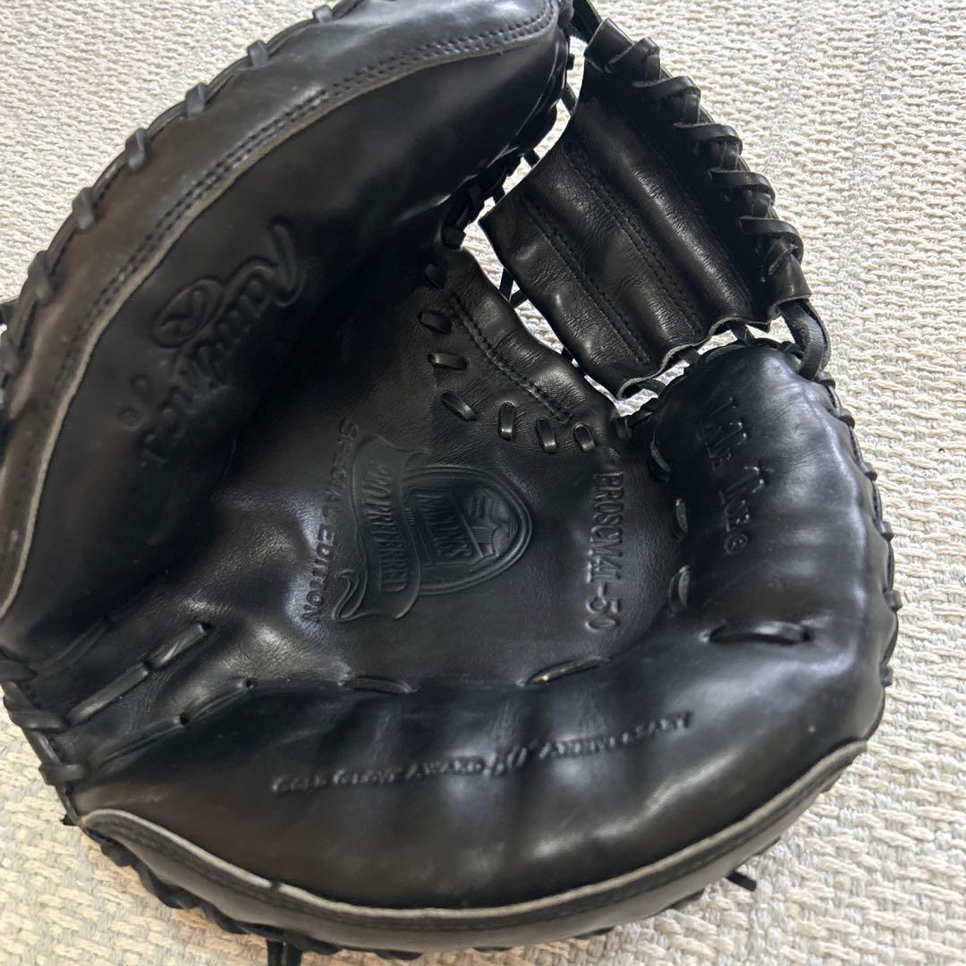 Rawlings 硬式野球グローブ 黒　プロプリ50 ローリングス