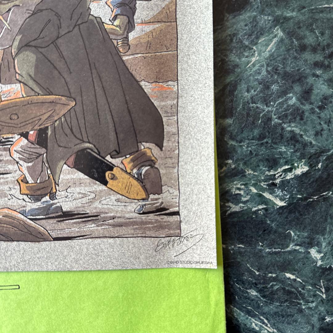 ドラゴンボール、鳥山明の世界展、複製原画、Fの封筒、クロノトリガー、B4サイズ