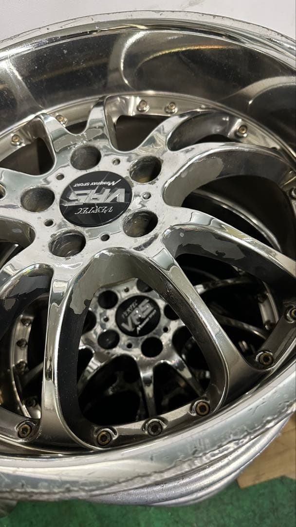 マナレイ　深リムメッキ　ドリケツ